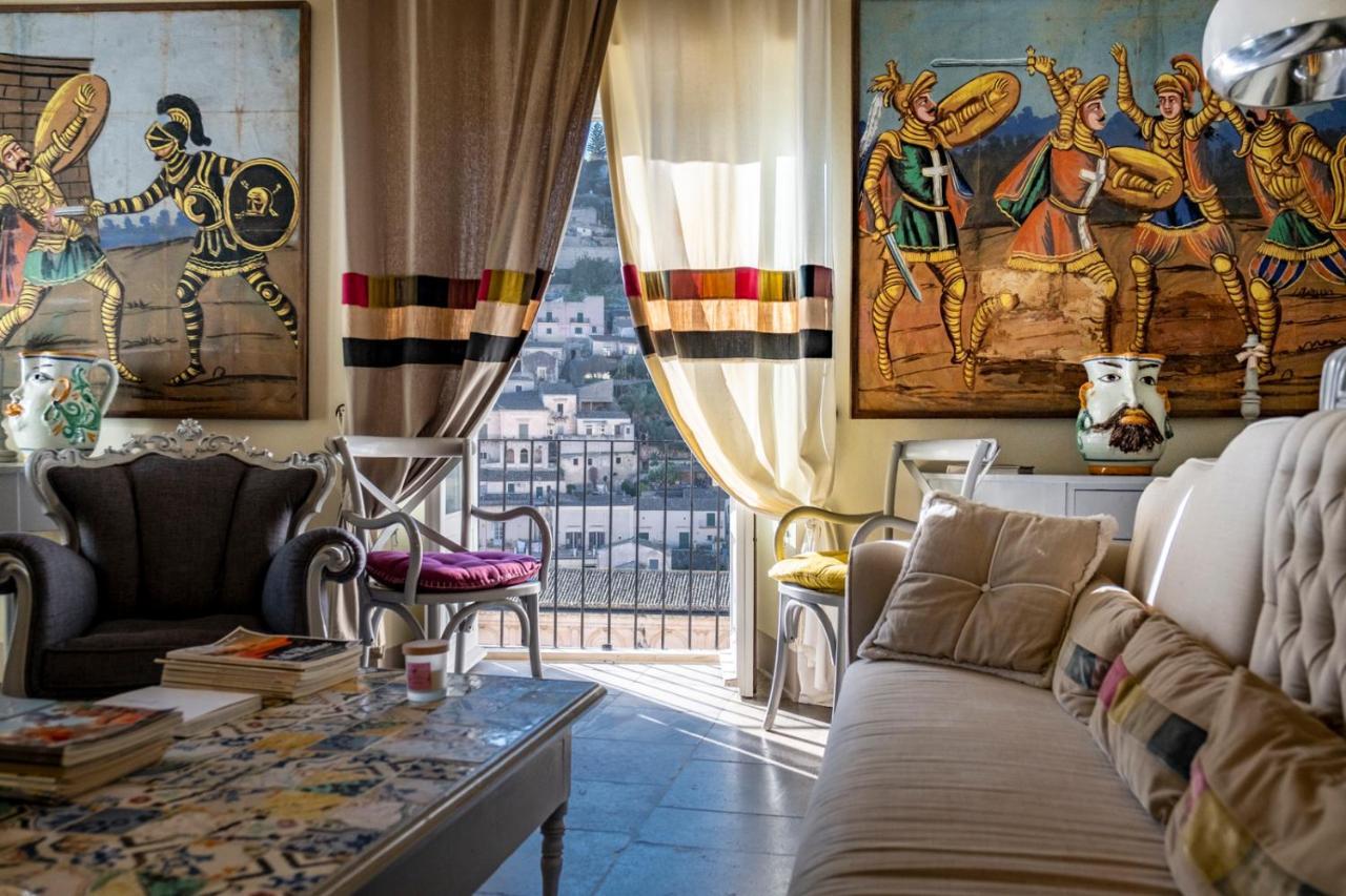 Ferienwohnung Jasmine Modica Luxury House Exterior foto